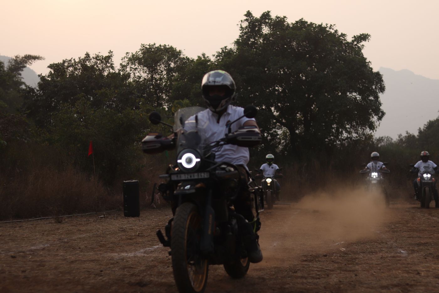 Motorcycle group ride story